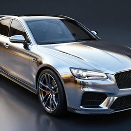 car, 8 k uhd, unreal engine, reflected chrome octane render in the artstyle of greg rutkowski