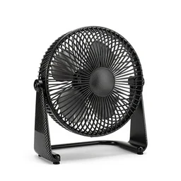 carbon fiber desk fan, commercial catalog photo, isolated on a pure white background, centered, entire object in frame, sharp focus, soft studio lighting