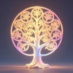 chromatic tree of life glowing from within japanese, intricate, elegant, volumetric lighting, digital painting, highly detailed, artstation, sharp focus, illustration, concept art, ruan jia, steve mccurry