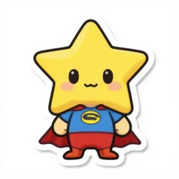 cute miss mascot a ‰ touraptor a ‰ touraptor staraptor super hero sticker art, cronobreaker, beeple game icon