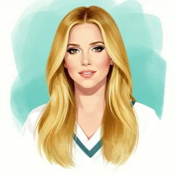 franklin booth illustration of hillary duff