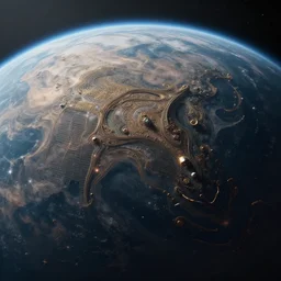 planet surface,, atmospheric, fantasy, cosmos, intricate details, ultra realistic, unreal engine 5, depth of field, highly detailed vfx, cinematic, volumetric lighting,