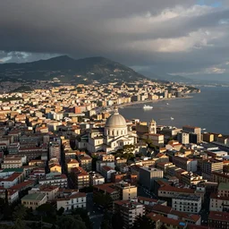 naples aerial view