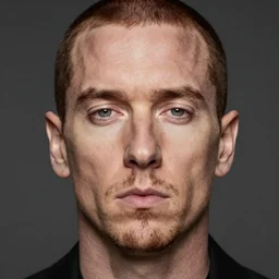 closeup portrait of eminem converts to islam, depth of field, zeiss lens, detailed, symmetrical, centered, fashion photoshoot, by Annie Leibovitz and Steve McCurry, David Lazar, Jimmy Nelsson, Breathtaking, 8k resolution, extremely detailed, beautiful, establishing shot, artistic, hyperrealistic, beautiful face, octane render