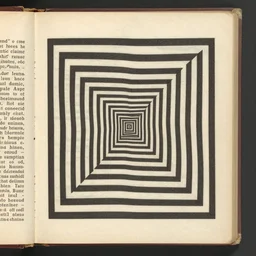 a visual illusion, 1 9 2 0 s medical textbook scan, hi - res, worn paper
