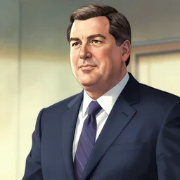 Ted Cruz illustration by Takehiko Inoue, cinematic