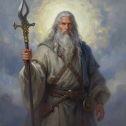shaman, by silviovieiart, brush paint, heavenly atmosphere, paint, ultra detailed, beautiful image, resolution, artstation