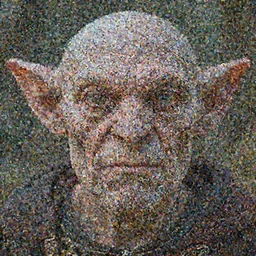 closeup portrait of medieval goblin, depth of field, zeiss lens, detailed, symmetrical, centered, fashion photoshoot, by Annie Leibovitz and Steve McCurry, David Lazar, Jimmy Nelsson, Breathtaking, 8k resolution, extremely detailed, beautiful, establishing shot, artistic, hyperrealistic, beautiful face, octane render