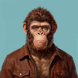 portrait of Cornelius from Planet of the Apes (1968) in The Thing (1982), highly detailed, centered, solid color background, digital painting, artstation, concept art, smooth, sharp focus, illustration, artgerm, donato giancola, Joseph Christian Leyendecker, Les Edwards, Ed Repka, WLOP, Artgerm