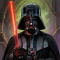 darth vader by tim burton