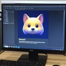 a realistic depiction of a discord mod, hyper realistic