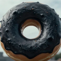 black hole donuts shape, film, dramatic, cinematic, highly detailed, mid day, large scale, hyperrealistic, realistic lighting, octane render, thomas kinkade, by wlop, artgerm, trending on artstation hd, 8 k, clear, sharp