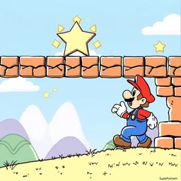 storyboard, super mario