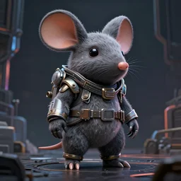 🐭, style greg rutkowsk, octane render, unreal engine 6, epic game graphics, fantasy, ciberpunk, conceptual art, ray tracing