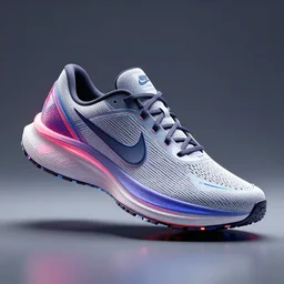 design of a cyberpunk nike running shoe from the future, 8k, cycles render