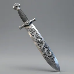 beeple, 3 d intricate engraving on the blade of a sword, ernst haeckel, octane render, maya render, chinese dragon engrave, yukii morita, ellen jewett, mayeb, rough