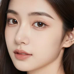 super beautiful girl face, very cute, atrractive, realistic, beautiful eye, 8 k, sharp focus