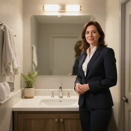 an estate agent photo of a bathroom, unreal engine