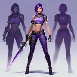 valorant, concept art, purple, female, HD,