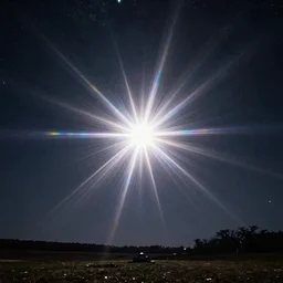 a star bursts