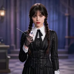 aubrey plazy as wednesday addams