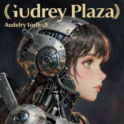 side portrait of cyborg girl with robotic parts | | head only, audrey plaza, fine detail!! anime!! realistic shaded lighting!! poster by ilya kuvshinov katsuhiro otomo ghost - in - the - shell, magali villeneuve, artgerm, jeremy lipkin and michael garmash and rob rey