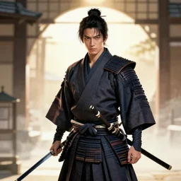 edo style samurai warrior