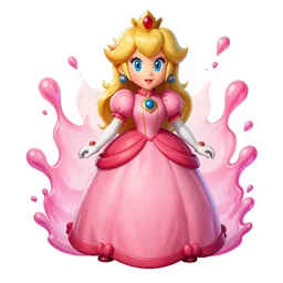 Princess Peach, Hearthstone official splash art