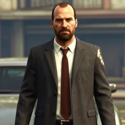 hank hill as a gangster in gtav