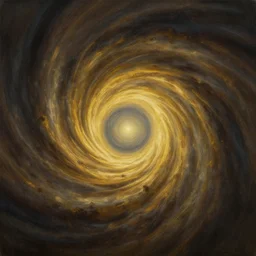 deep abyss, colossal vortex in void, golden ratio, asymmetric, oil on canvas, jim cheung, david marquez, cinematic volumentric lighting, hyper detailed, octane render,