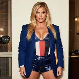 trump as playboy girl member
