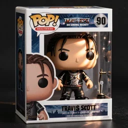 Funko pop of Travis Scott