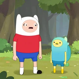 a scene from adventure time ( tv show )