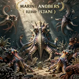 Marine Animals [antiquarian sea monsters] Italian