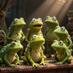 slimy muppets going froggy