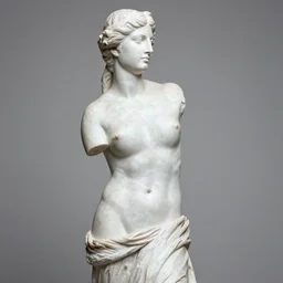 a studio portrait photograph of the venus of milo as a real person by annie leibowitz, f 2. 8 5 0 mm zeiss, kodachrome iso 5 0