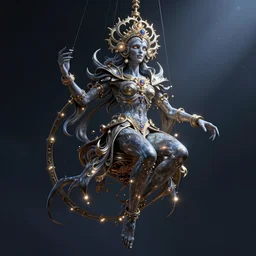 electric litchking on a trone in the hell, intricate, elegant, glowing lights, highly detailed, digital painting, artstation, concept art, smooth, sharp focus, illustration, epic composition, great space, greg rutkowski, 8 k, very high resolution, astrophotography, processing, extremely hyperdetailed