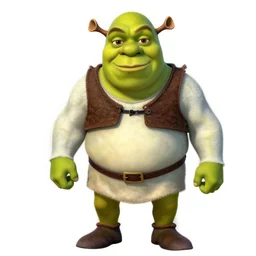 shrek png logo, white background