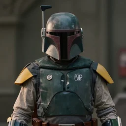 Film still of Boba Fett, from Up (2009)