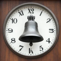 another time piece ringing the bell