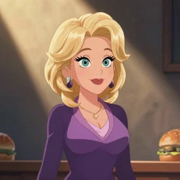 Dolly Parton in bobs burgers animation