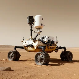 amazing photo of nasa's mars rover on mars