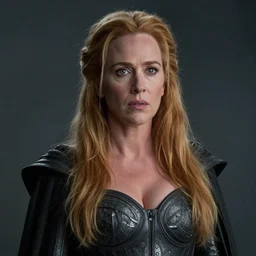 gillian anderson as an alien queen