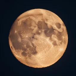 flaming moon