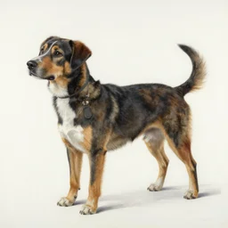 dog by Richard Schmid by Jeremy Lipking by moebius by atey ghailan