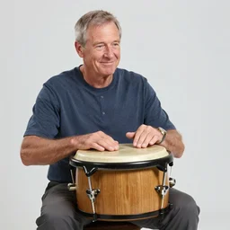 My dad Steve just took a hit from the bongo and have good time being gracefully relaxed in the garden, sunset lighting. My second name is Carell. My dad second name is Carell. Im the dog