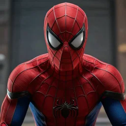 Spiderman as terminator, film still ,muscle extremely detailed, fantastic details full face, mouth, optimization 4k 8k ultra HD, WLOP