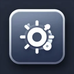 menu button for spider settings, ux graphic design ui