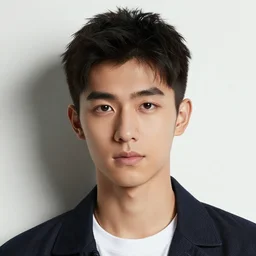 a portrait of a hot young man,