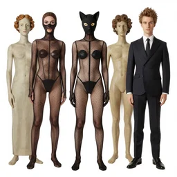 mesh catsuit, hopper, max ernst, loish, rene magritte, wlop, delphin enjolras